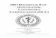 aobos handbook for osteopathic continuous