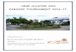 CBSE CLUSTER VIII KABADDI TOURNAMENT 2016-17