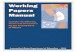 Working Papers Manual