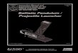 Ballistic Pendulum / Projectile Launcher