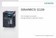 SINAMICS G120 marketing slides
