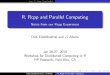 R, Rcpp and Parallel Computing - Notes from our Rcpp Experience