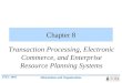 Chapter 8 – Transaction Processing, Electronic Commerce, and 