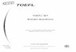 TOEFL iBT Sample Questions