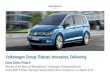 Volkswagen Group: Robust, Innovative, Delivering