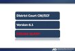 District Court CM/ECF Version 6.1 MOBILE QUERY
