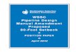 WSSC Pipeline Design Manual Amendment Proposed 80-Foot 