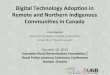 Digital Technology Adoption in Remote and Northern Indigenous 
