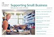 Supporting Small Business - Making tax easier, quicker and simpler