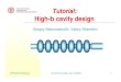 Tutorial: High-b cavity design