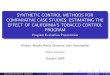 SYNTHETIC CONTROL METHODS FOR COMPARATIVE CASE 