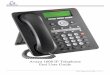 Avaya 1608 IP Telephone End User Guide