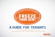 Freeze Your Rent - A Guide for Tenants