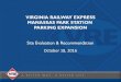 virginia railway express manassas park station parking expansion