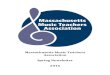 Massachusetts Music Teachers Association Spring Newsletter 2016