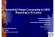 Municipal Organic Waste Management : Sri Lanka