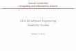 CS 5150 Software Engineering Feasibility Studies