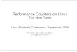 Performance Counters on Linux