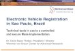 Electronic Vehicle Registration in Sao Paulo, Brazil