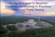 Parity-Violation in Neutron Deuteron Scattering in Pionless Effective 