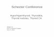 Hypo/Hyperthyroid, Thyroiditis, Thyroid Nodules, Thyroid CA
