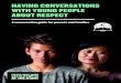 Having conversations with young people about respect