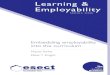 Embedding employability into the curriculum