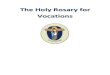 The Holy Rosary for Vocations
