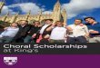 Choral Scholarships At King's - King's College