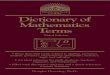 Dictionary of Mathematical Terms