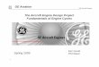 g GE Aviation The Aircraft Engine Design Project Fundamentals of 
