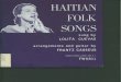 HAITIAN FOLK SONGS