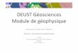 Introduction à la géophysique (pdf)
