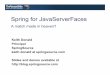 Spring for JavaServerFaces