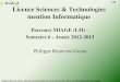 Licence Sciences & Technologies mention Informatique