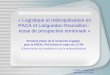 « Logistique et métropolisation en PACA et Languedoc-Roussillon 