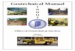Geotechnical Manual I N D O T Office of Geotechnical Services