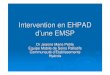 Intervention en EHPAD d'une EMSP