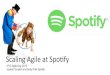 AgileNYC : Agile Day 2015 - Spotify