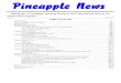 Newsletter of Pineapple Working Group of the International Society 