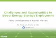 Challenges and Opportunities to Boost Energy Storage Deployment
