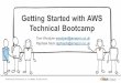 Bootcamp: Getting Started on AWS