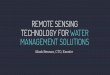 Future on Water: IoT Infiltration into Water Management Solutions