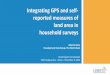 Integrating GPS and SR Measures of Land in HH Surveys (Alberto Zezza, World Bank)