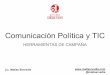Comunicación Política y Nuevas Tecnologías