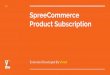 Spree commerce product subscription