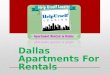 Dallas Apartments Rentals 