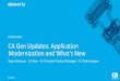 CA Gen Updates: Application Modernization and What's New