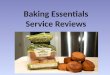 Baking essentials service reviews