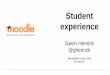 Improving the student experience   Gavin Henrick